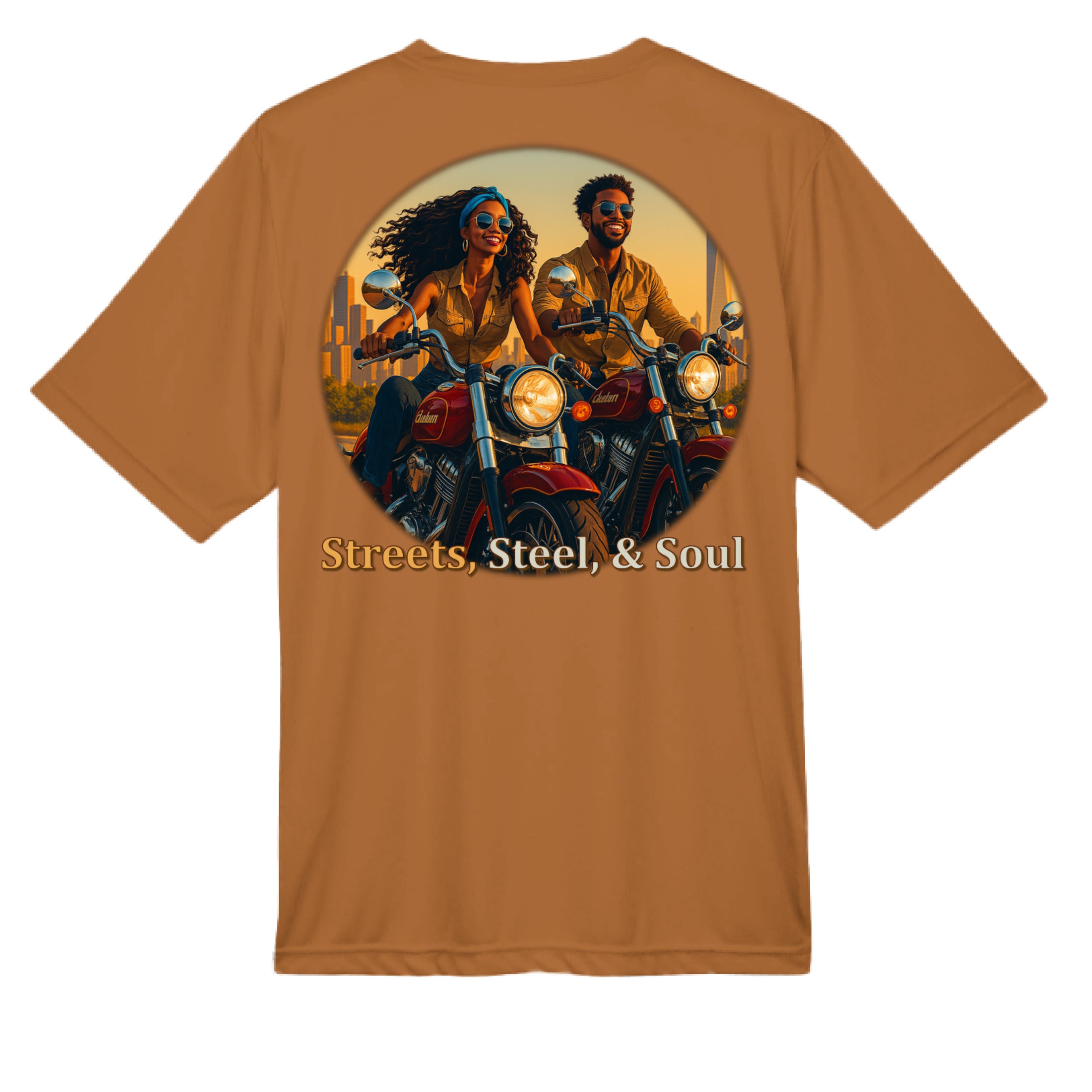 SPRT BRNT ORANGE - BACK