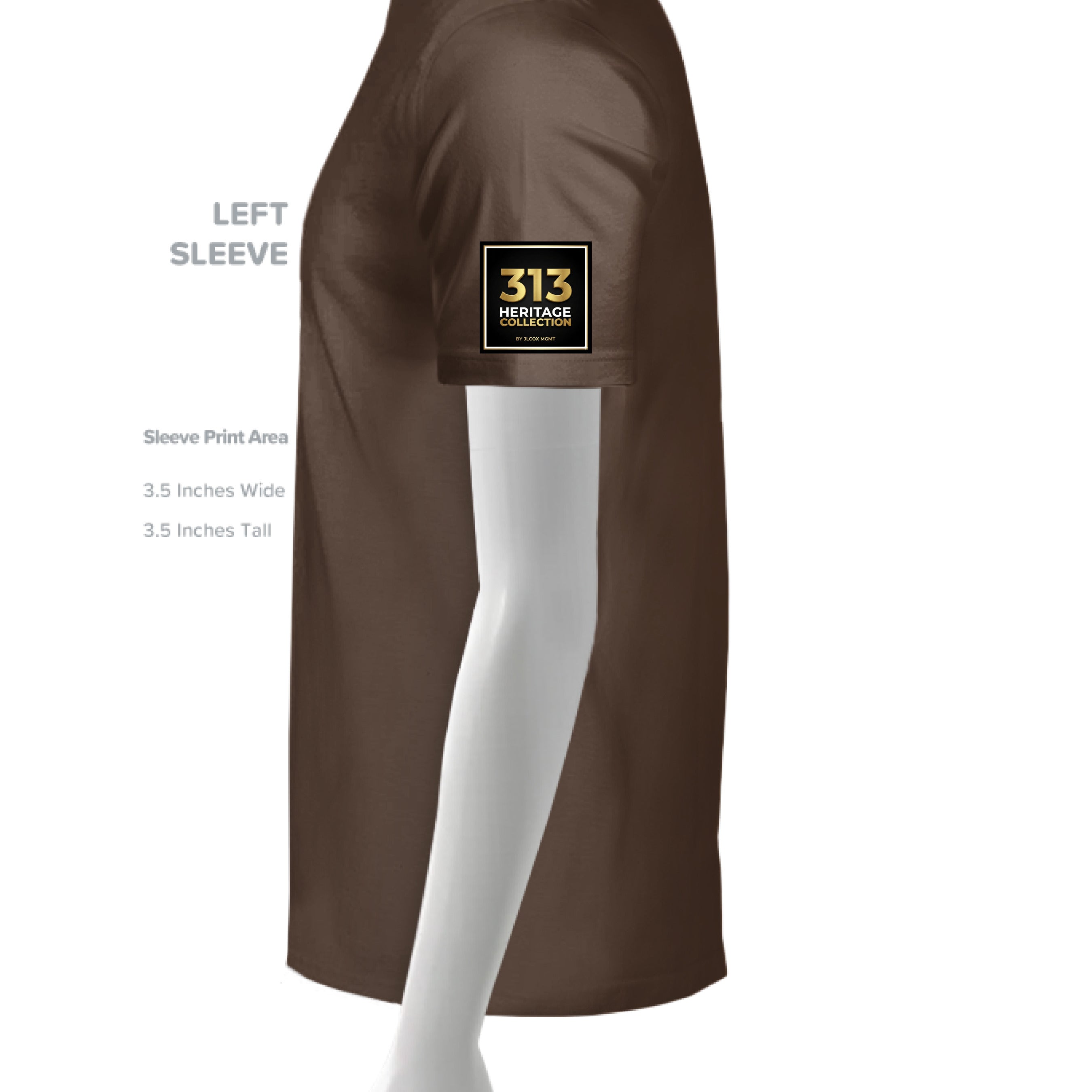 SPORT DARK BROWN - SLEEVE_LEFT